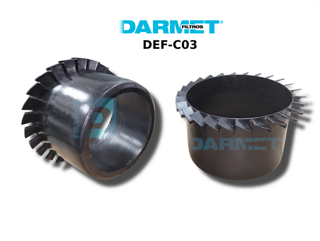 DEF-C03 DEFLECTOR PLÁSTICO C-03 CARCASA DE 12M