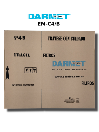 [EM-C4/B] EM-C4/B CAJA DE CARTÓN CORRUGADO N.º 4/B